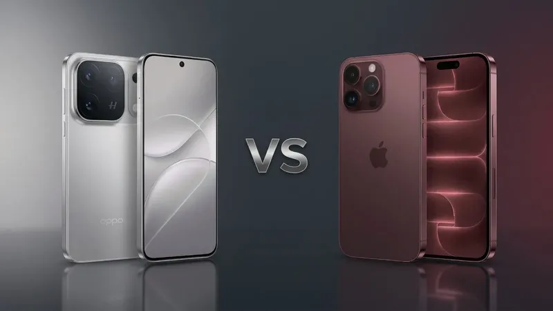 OPPO Find X10 Pro Max vs iPhone 18 Pro Max: cuál de los dos se merece ese apellido