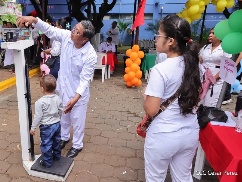 Feria de Pediatría para 500 niñ@s de Carazo