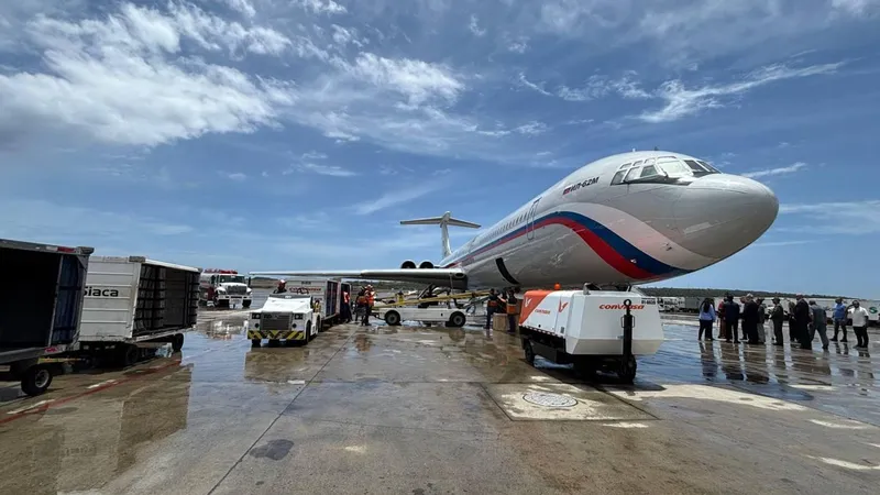 Arriba a Venezuela el primer cargamento con ayuda humanitaria desde Rusia