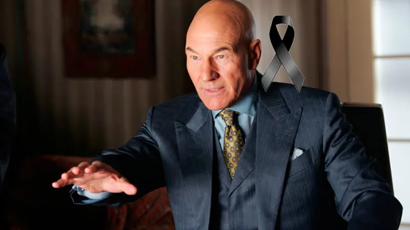 Murió Patrick Stewart, actor inolvidable en X-Men y Star Trek