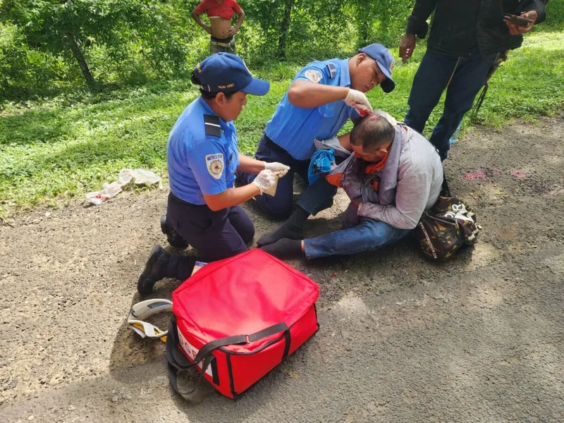 Larry Ariel Bonilla se fractura en accidente en la Acoyapa-San Carlos