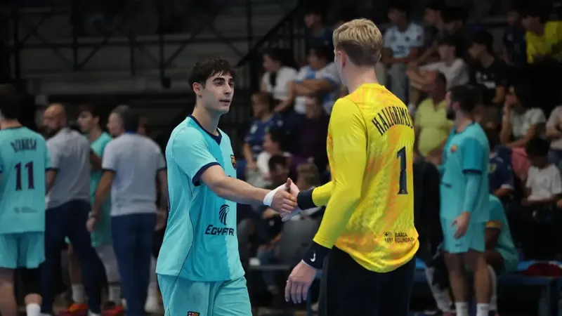28-37: Hallgrimsson y la segunda unidad del Barça reivindican su valor en Cangas