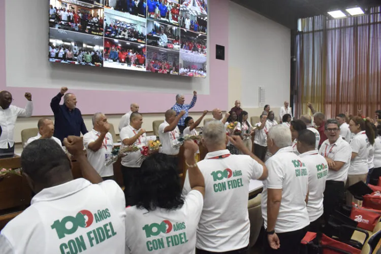 22 Congreso de las CTC: Cuba es una sociedad socialista donde mandan los trabajadores (+ Fotos)