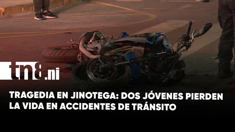Trágico fin de semana en Jinotega: dos jóvenes pierden la vida en accidente vial