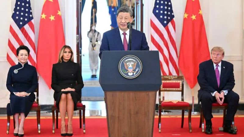 Intervención en la Ceremonia de Llegada en la Casa Blanca
