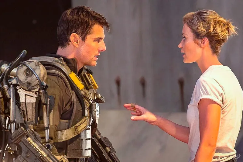 Tom Cruise y Emily Blunt presentaron una de las mejores películas de ciencia ficción de los últimos 15 años en dos continentes en tan solo 24 horas