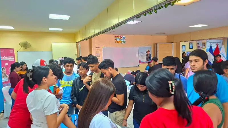 Estudiantes participan en Festival del Técnico Profesional Bilingüe en Juigalpa