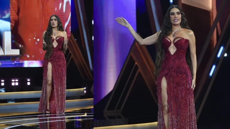 Galilea Montijo viste un plumaje parisino para la final de La Casa de los Famosos