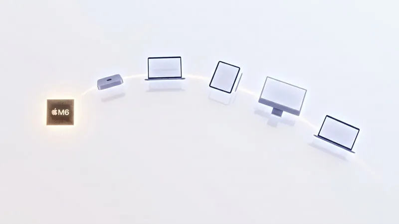 Calendario del chip M6: cuándo llegaría a cada Mac e iPad tras su debut en el Mac mini
