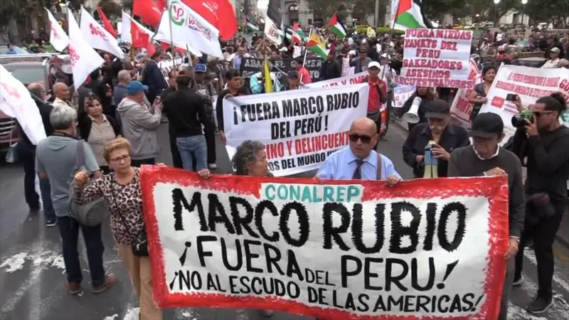 Lima rechaza a Marco Rubio en defensa de la soberanía y los recursos peruanos