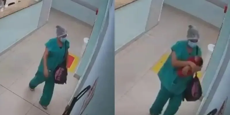 Frustran presunto secuestro de bebé en hospital de Brasil; estaba oculta dentro de un...