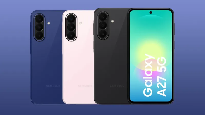 Samsung presenta su nuevo Galaxy A27 5G: el gama media es la gran opción calidad-precio