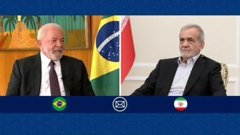 Presidente de Irán felicita a Lula por su victoria electoral en Brasil