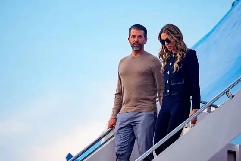 Donald Trump Jr. celebra boda privada en las Bahamas