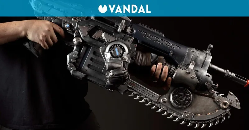 XBOX pone a la venta una réplica a tamaño real del Lancer de Gears of War por 300 dólares