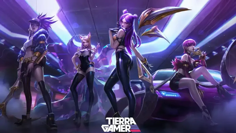 Riot Games registra una nueva canción de K/DA y los fans ya esperan su regreso