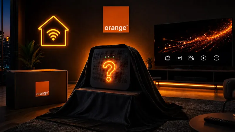 Si vas a contratar la fibra con o sin TV de Orange, este es el router que está instalando a sus nuevos clientes