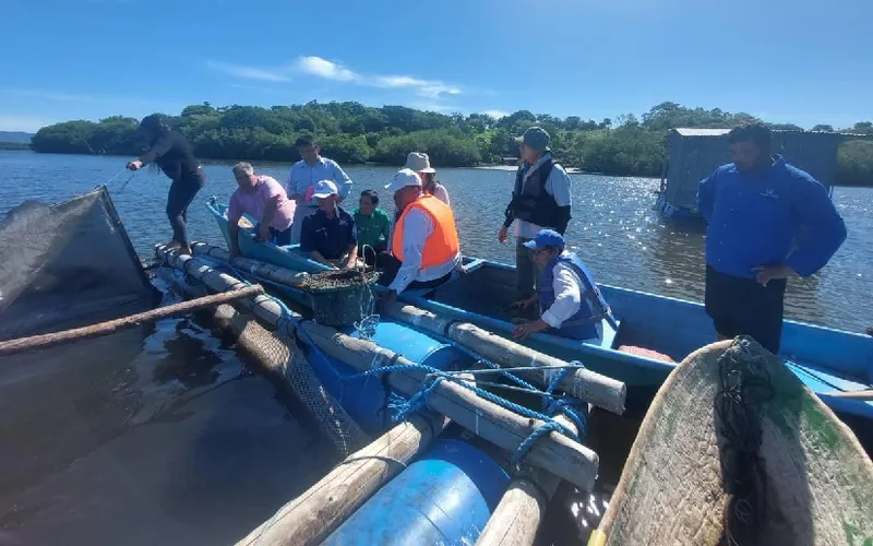 Proyecto piloto de acuicultura en Chinandega
