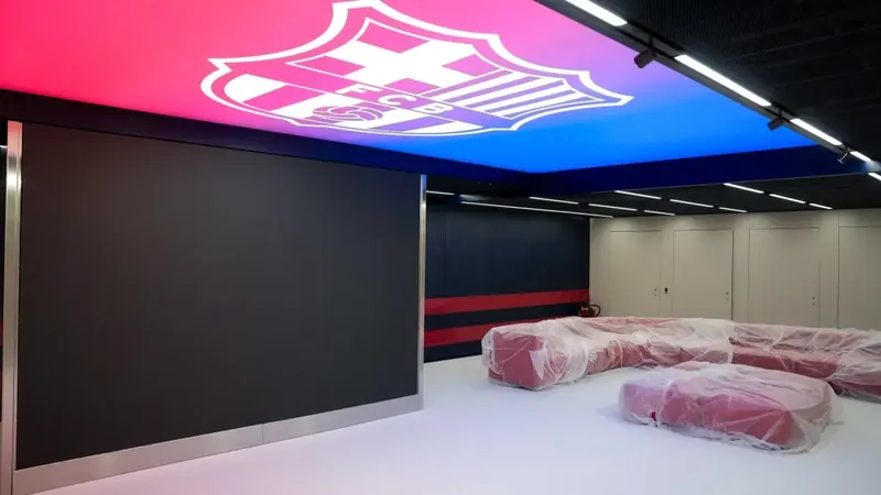 Todas las fotos del nuevo vestuario del Barça en el Spotify Camp Nou