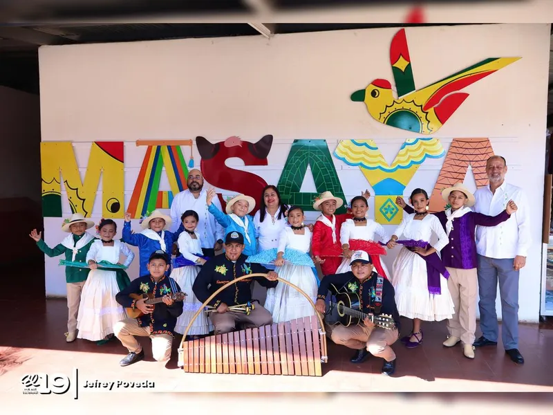 Masaya celebra bailes folclóricos en honor a San Jerónimo