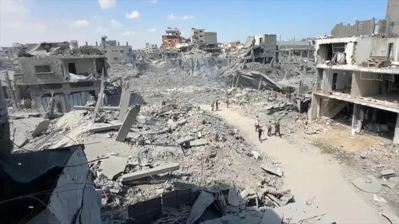 Gaza necesita 71 500 millones de dólares para su reconstrucción