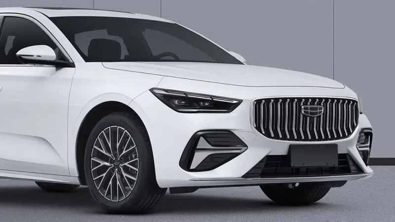 Gasta 3,98 L/100 km y mide casi 5 metros: el sedán chino que busca igualar las cifras de un utilitario de Toyota