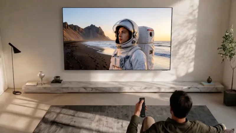 El terror de las teles OLED ha llegado de la mano de Samsung: smart TV súper delgada con 2000 nits de brillo