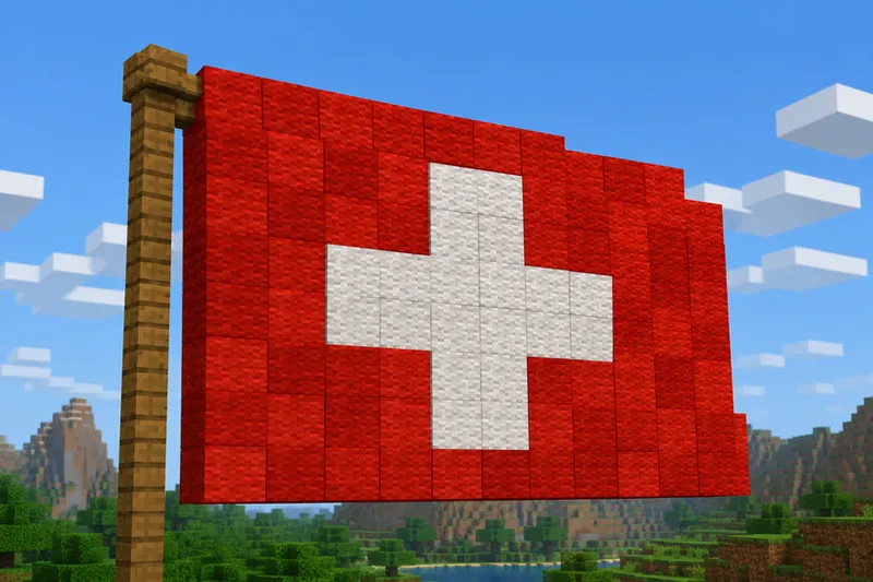"Recreé toda Suiza en Minecraft": un estudiante ha reconstruido Suiza a escala real a base de apilar bloques