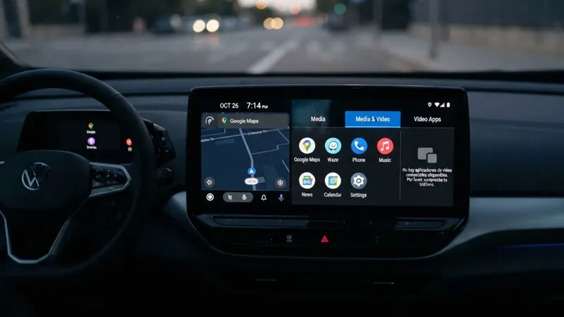 La app para ver YouTube, Plex o Stremio desaparece por error de Android Auto tras su última actualización