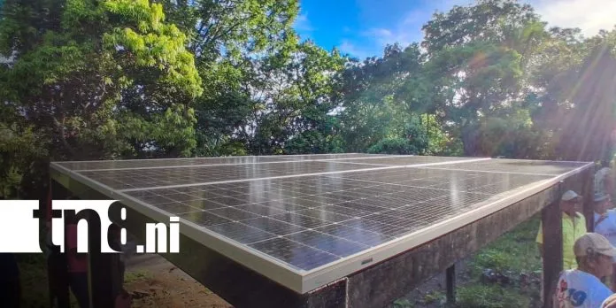 Nandaime inaugura pozo de agua potable con energía solar en comunidad La Granadilla