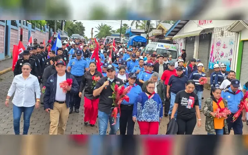 Pueblo nicaragüense conmemora al Comandante en Jefe de la Revolución Carlos Fonseca Amador