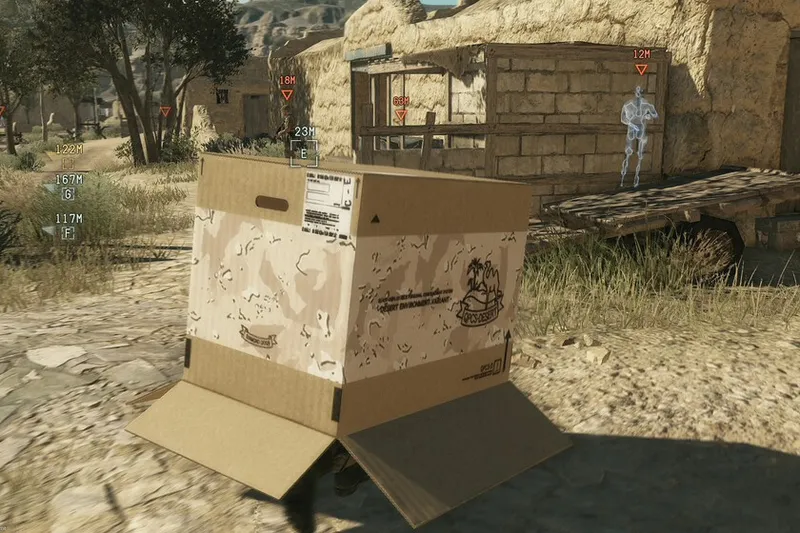 La caja de cartón de Metal Gear comparte inspiración con todo Death Stranding
