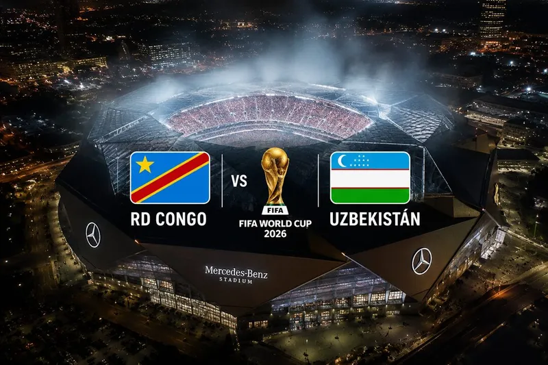RD Congo vs Uzbekistán: horario y dónde ver el Mundial 2026 EN VIVO