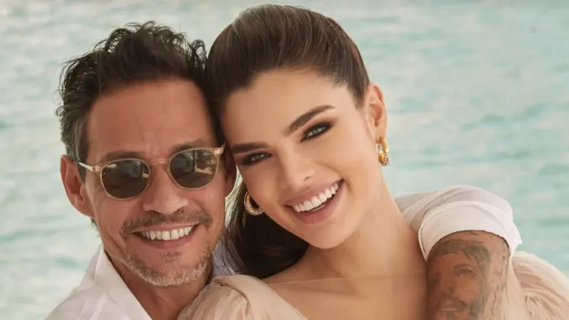 Nadia Ferreira, Marquito y Myla en Vegas para celebrar el cumple de Marc Anthony