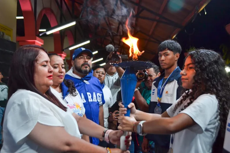 Masaya recibe la Antorcha Centroamericana de la Hermandad y Unidad