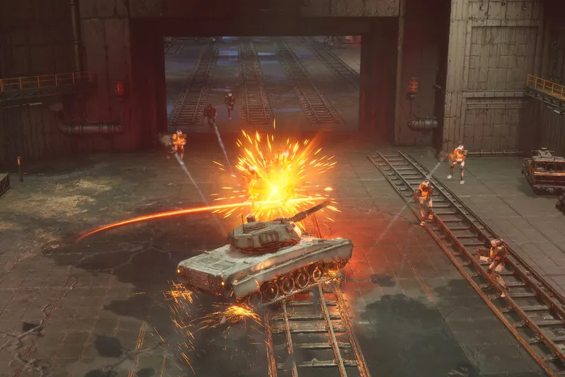 Nade de cañonazos. Este juego de tanques tiene un combate brutal y no le tiene nada que envidiar a la acción de un hack and slash