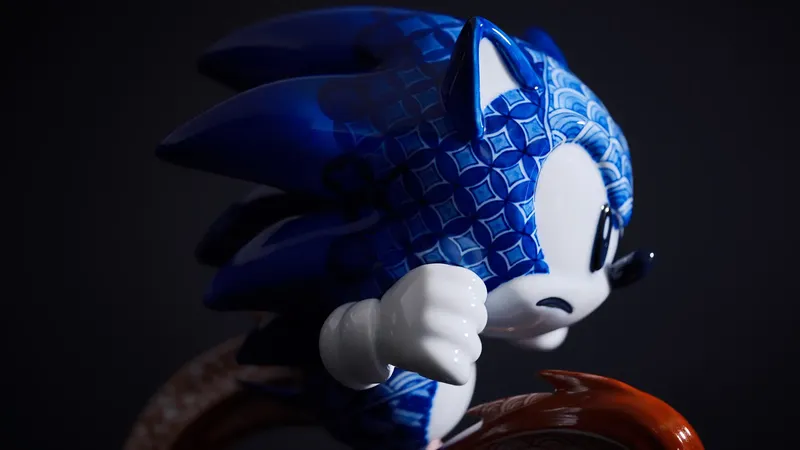 El objeto más caro de Sonic no son sus zapas ni sus películas, sino una figura de porcelana valorada en un millón de yenes
