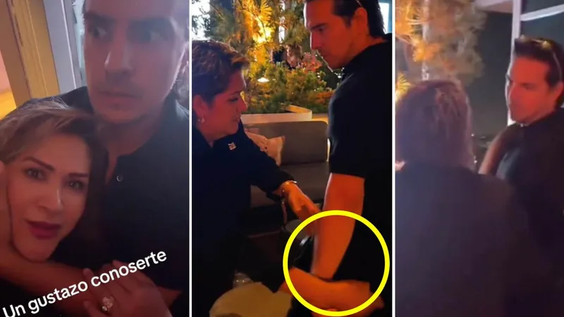 Vadhir Derbez encara y le reclama a la mujer que le dio UNA NALGADA: “Yo a usted ni la conozco”