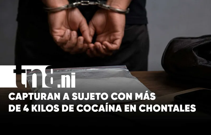 Incautan cocaína, dinero y celular en vivienda de Chontales