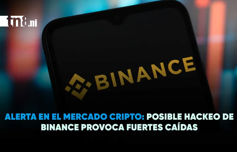 Posible problema de seguridad en Binance genera fuerte caída en el mercado de criptomonedas