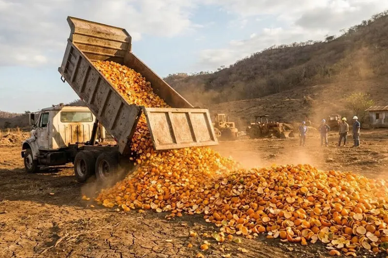 En 1997, cubrieron un terreno en Costa Rica con 12.000 toneladas de piel de naranja. 16 años después, nadie reconoció el paisaje
