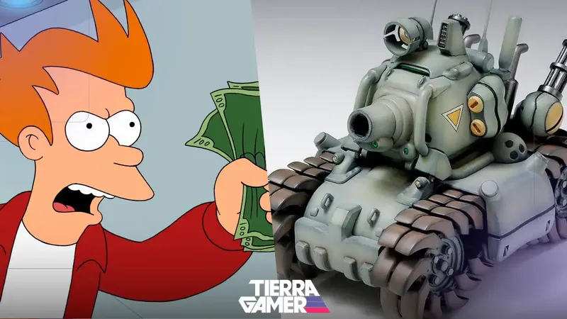 Metal Slug celebra sus 30 años con el regreso del tanque SV-001