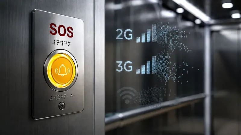 El apagón del 2G y 3G puede dejar KO el botón SOS de tu ascensor: el problema que llega a las comunidades de vecinos
