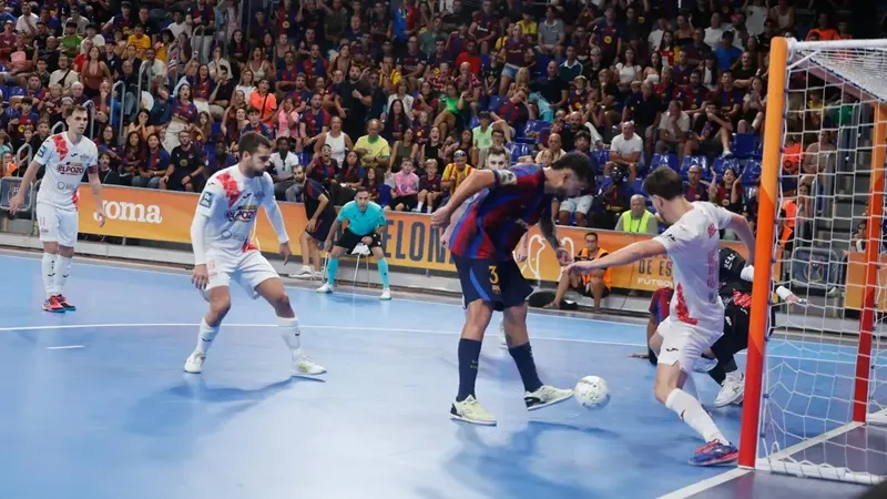 4-5: Remontada incompleta del Barça en el Palau