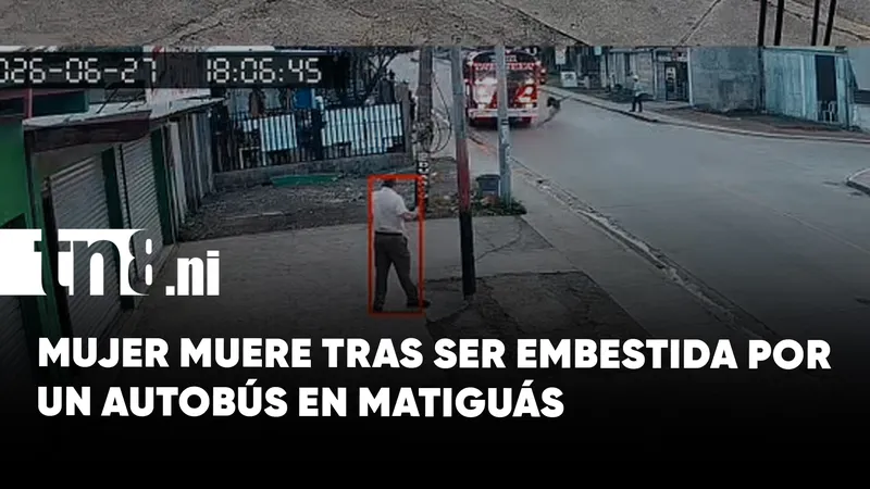 Mujer fallece atropellada por bus de la ruta Managua – Siuna en Matiguás