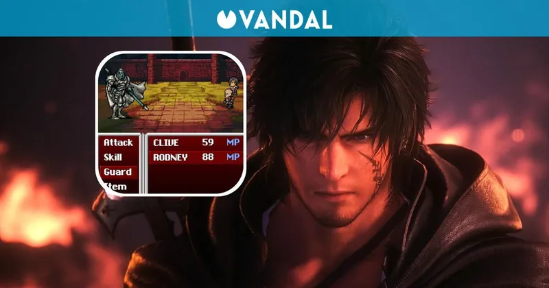 Como si Final Fantasy XVI hubiera salido en los 90: crean un 'demake' tipo SNES y puedes jugarlo gratis