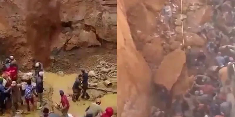 Dolor en África: Derrumbe en mina de oro deja al menos 107 muertos