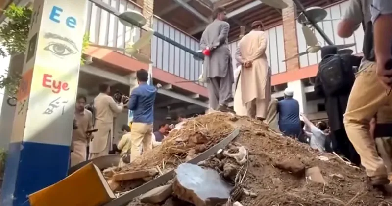 Tragedia en Pakistán: al menos 33 muertos tras el colapso del techo de una escuela