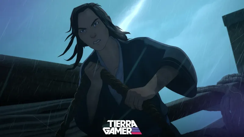 Mizu vuelve: Blue Eye Samurai revela un nuevo arte de su segunda temporada