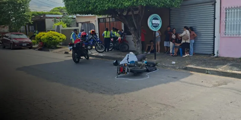 Motociclista septuagenario muere tras impactar contra un árbol al regresar de la pulpería